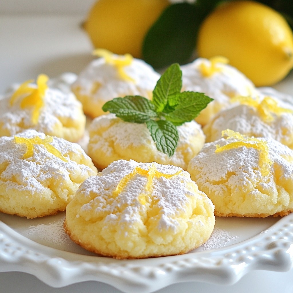 Ricotta Lemon Cookies Fresh and Tasty Treat