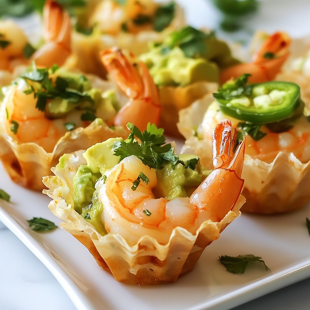 Zesty Lime Shrimp Cups Fresh and Flavorful Treat