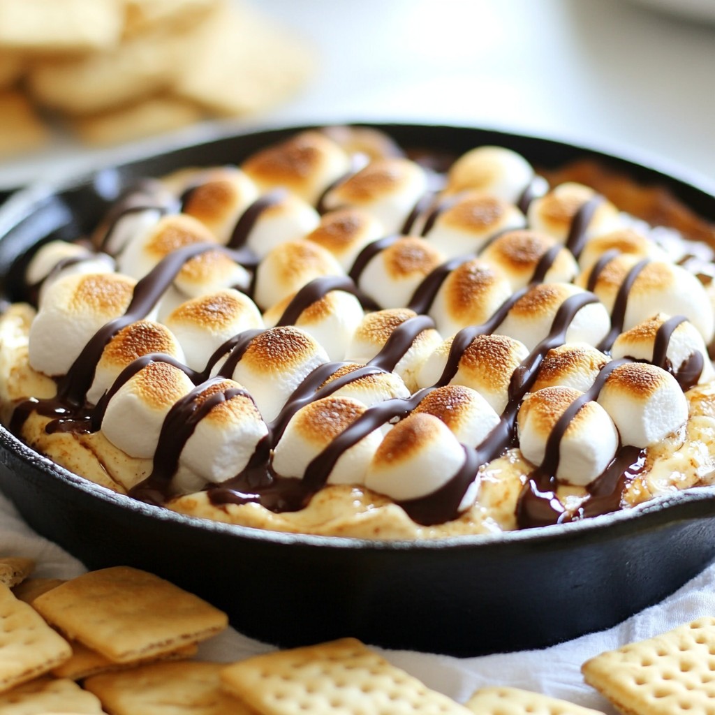 S’mores Dip Skillet Delightful Dessert for Everyone