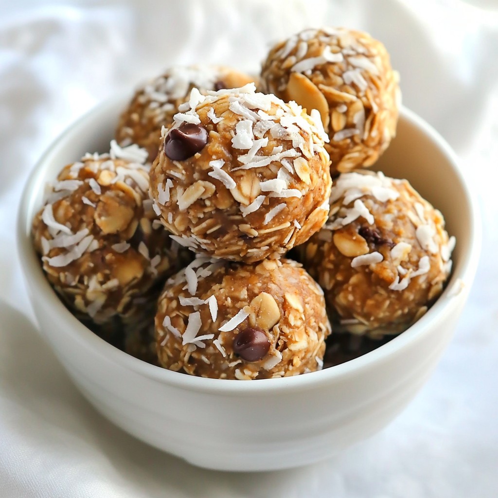 Coconut Almond Energy Bites Quick and Easy Treat