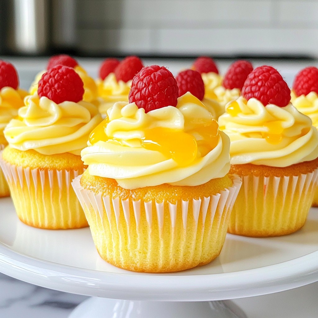Raspberry Lemonade Cupcakes Delightful Summer Treat