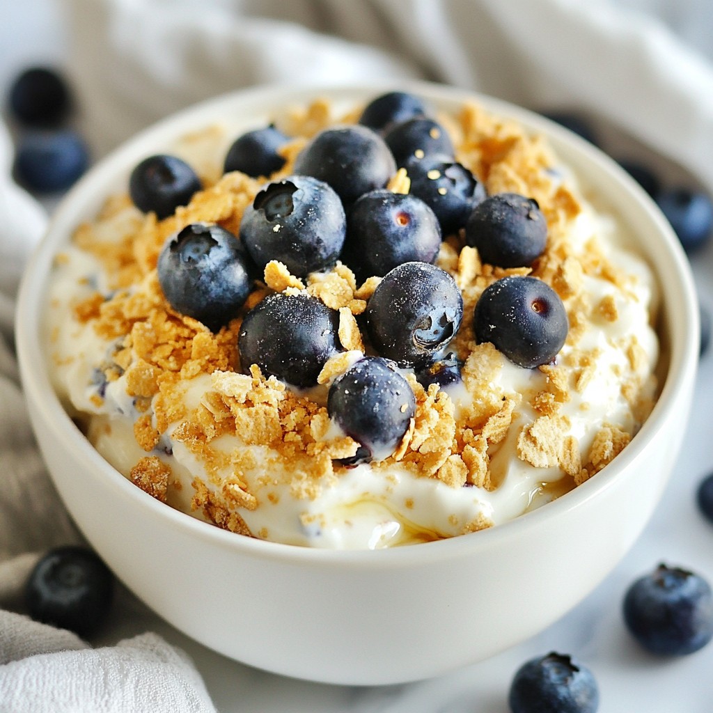 Blueberry Cheesecake Overnight Oats Simple Delight