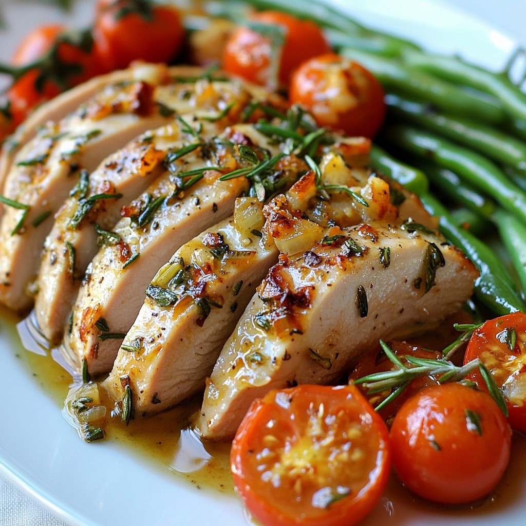 One-Pan Garlic Herb Turkey Tenderloin Delight