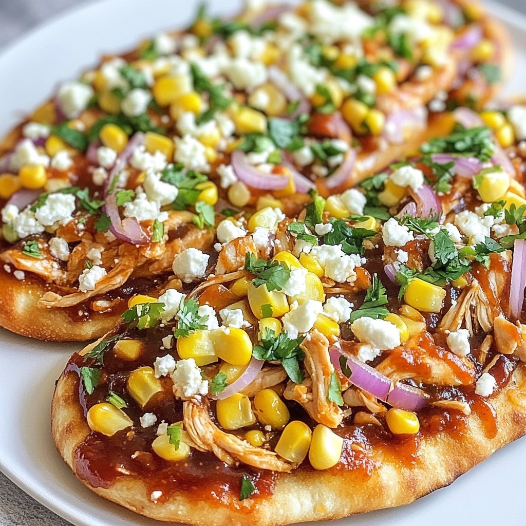 BBQ Chicken Flatbread Pizza Flavorful Weeknight Meal