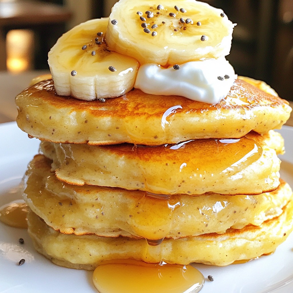 Greek Yogurt Banana Pancakes Simple and Tasty Meal