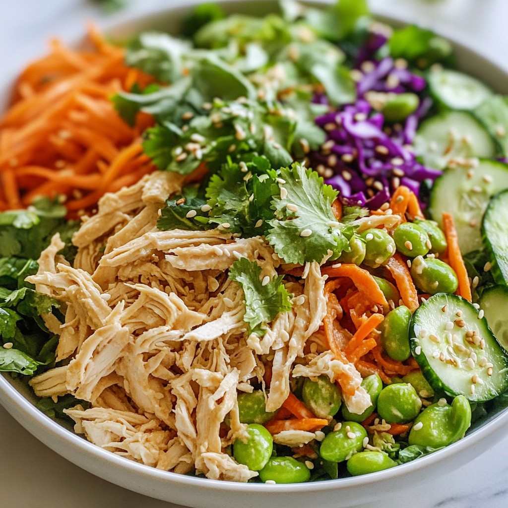 Asian Sesame Chicken Salad Fresh and Flavorful Recipe