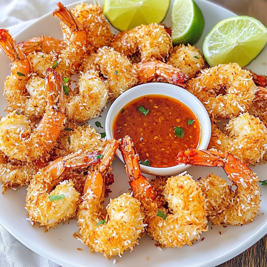 Air Fryer Coconut Shrimp Crispy and Tasty Delight