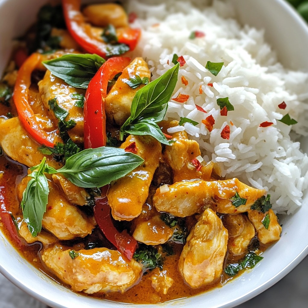 Spicy Thai Basil Chicken Flavorful and Easy Recipe