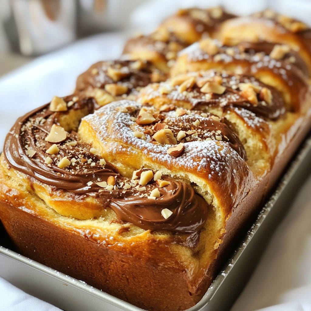 Chocolate Hazelnut Babka Rich and Flavorful Delight