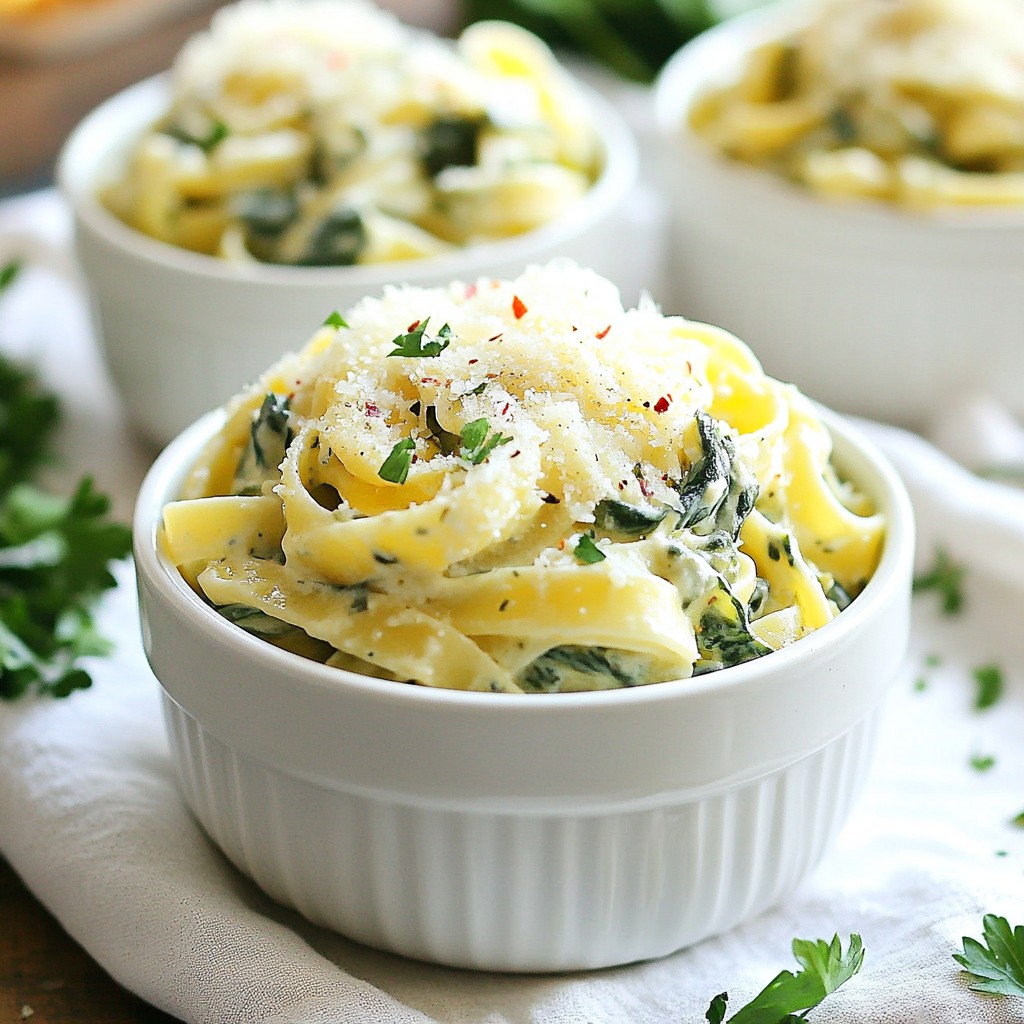 Creamy Spinach Artichoke Pasta Delightful and Easy Meal